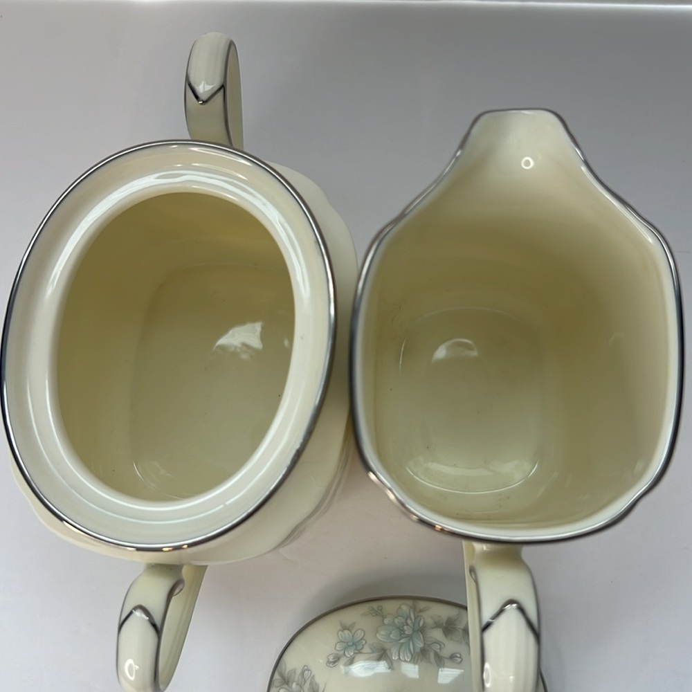 Noritake Bone China Buenavista Cream and Sugar Japan - Picture 4 of 7